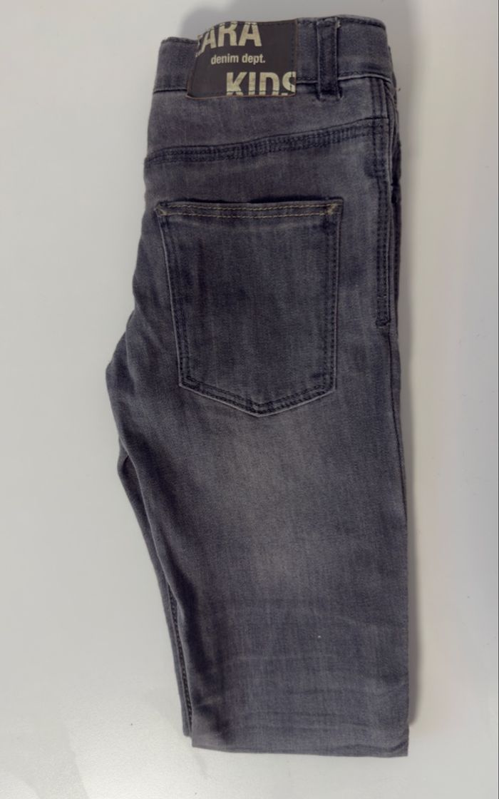Jean skinny Zara Kids 4–5 ans 110 cm – Gris - photo numéro 5