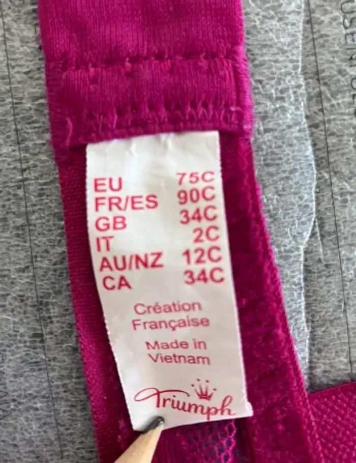 Soutien-gorge Fuschia Triumph - photo numéro 7