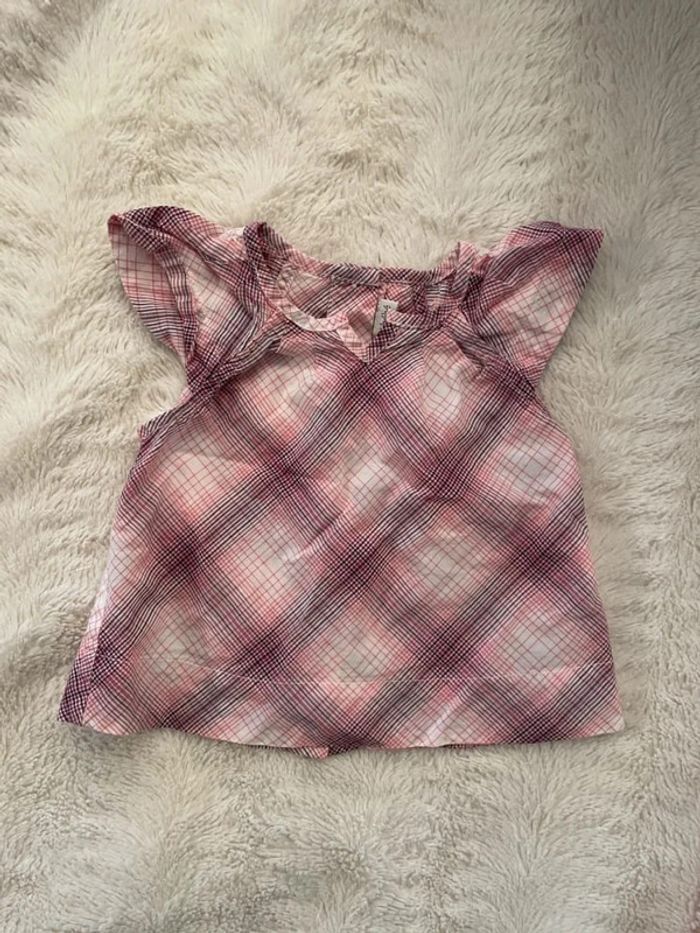 Blouse sans manches DPAM 3 mois - photo numéro 4