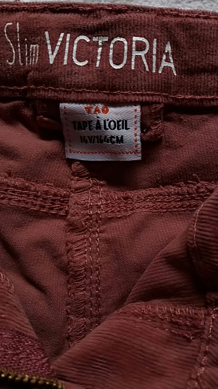 Pantalon en velours fille - photo numéro 3