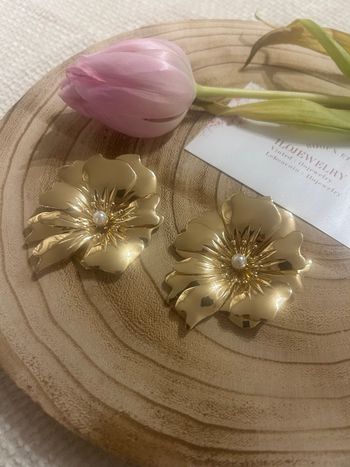 Boucles d’oreilles fleurs
