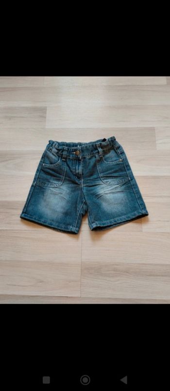 Short jean 8 ans