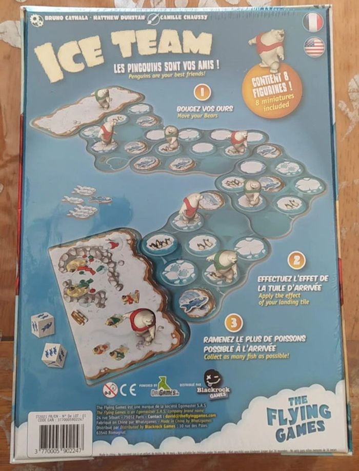 Ice Team - Jeu de société sous emballage - Prix Ferme - photo numéro 2