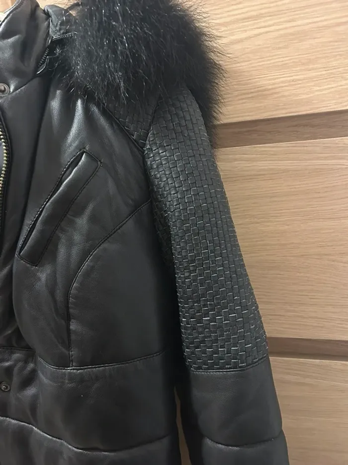 Doudoune Kaporal en cuir - photo numéro 7