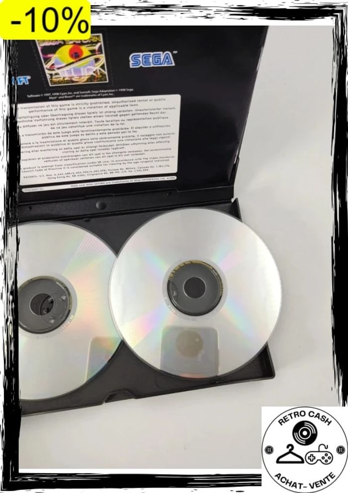 Jeu Sega Saturn Riven The Sequel To Myst avec fourreau - photo numéro 6