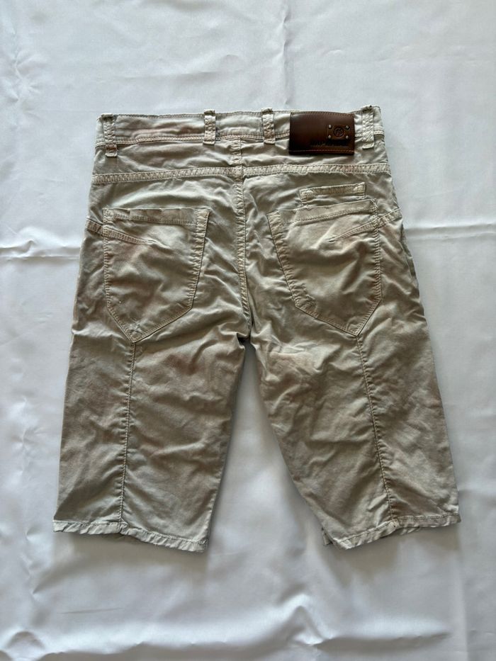 Bermuda marron/beige dégradé avec trous - Imperial - XL/42 - photo numéro 2
