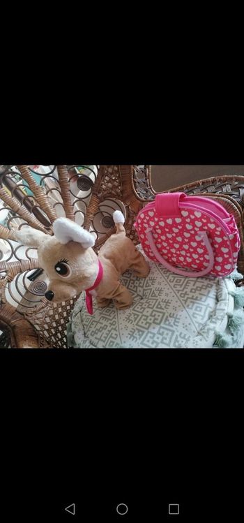 Chichi love peluche chien interactif