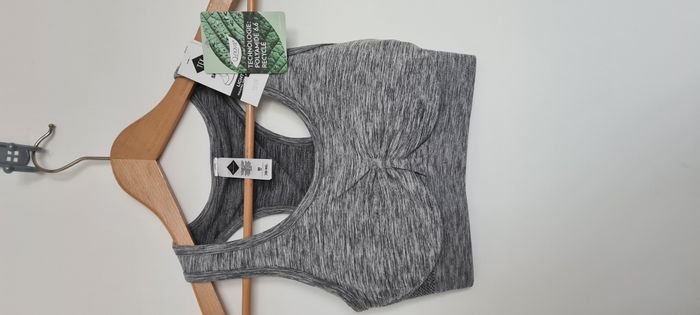 Brassière sport gris chiné - M - Tex Sport