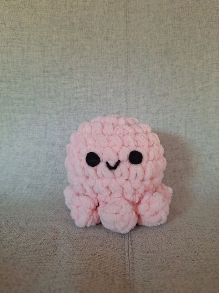 Poulpy le poulpe en crochet, peluche fait main - photo numéro 3