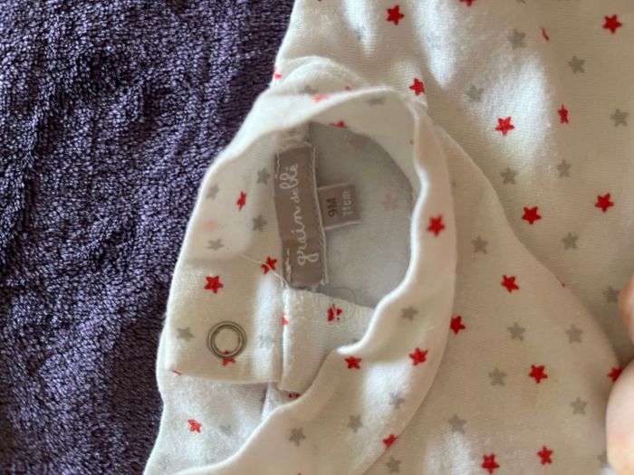 T-shirt bébé fille taille 9 mois - photo numéro 2