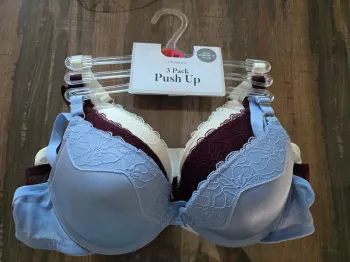 Lot de 3 soutien gorge push up