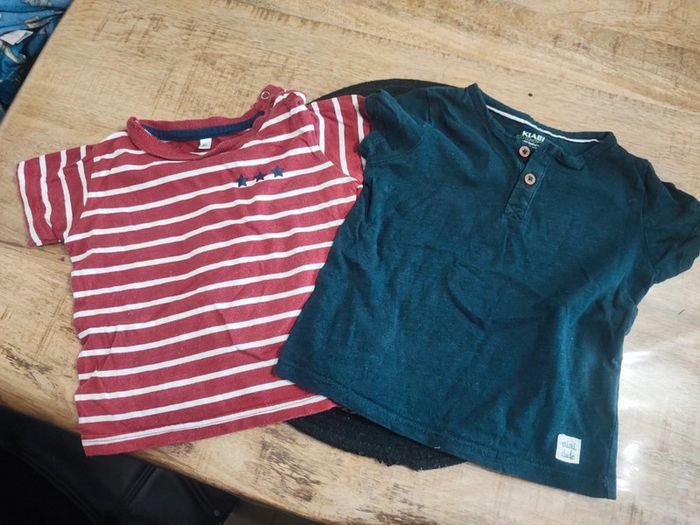 Lot 2 Tee shirt 18 mois - photo numéro 2