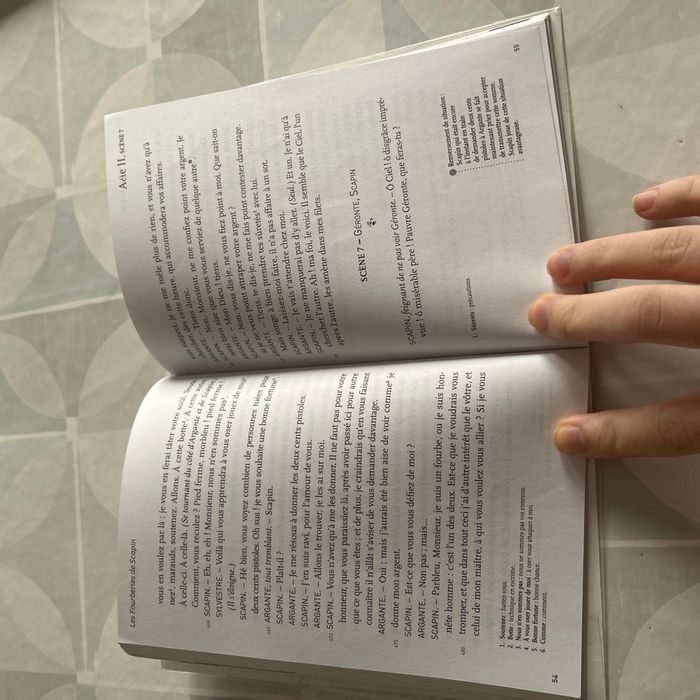 Livre - Les Fourberies de Scapin - Molière - bon état - photo numéro 3
