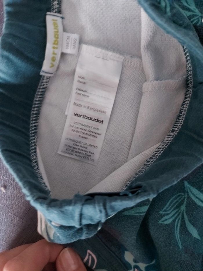 Short fleuri Vertbaudet taille 4 ans - photo numéro 10