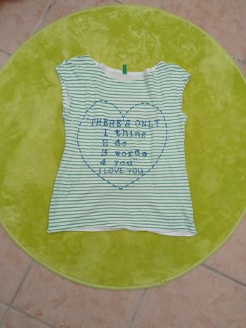 Tee-shirt fantaisie UCB taille 8/9 ans