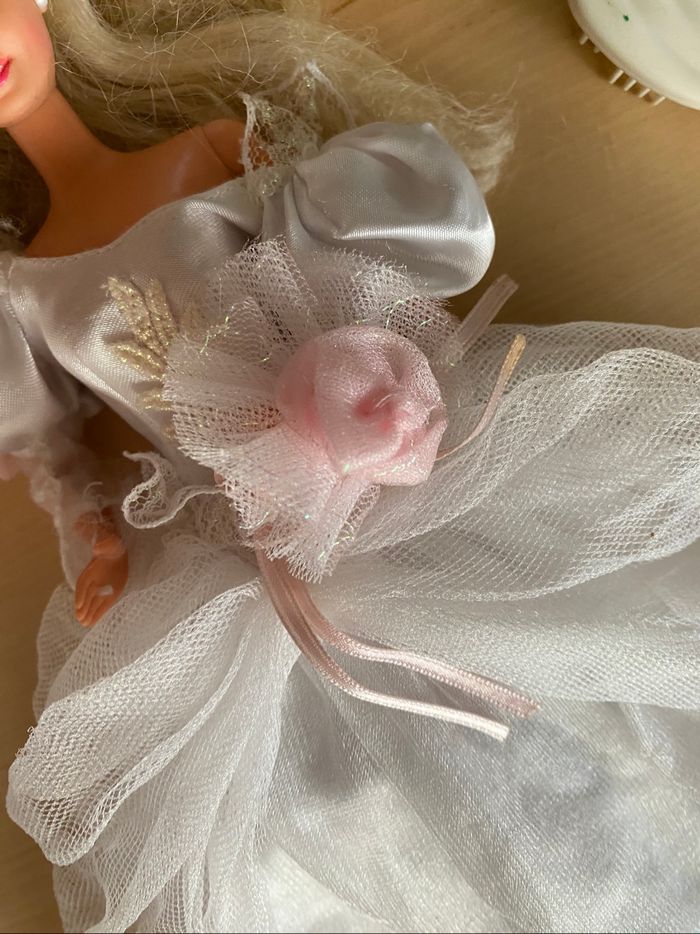 Barbie poupée Mattel 1992 mariée de rêve bride romantic - photo numéro 4