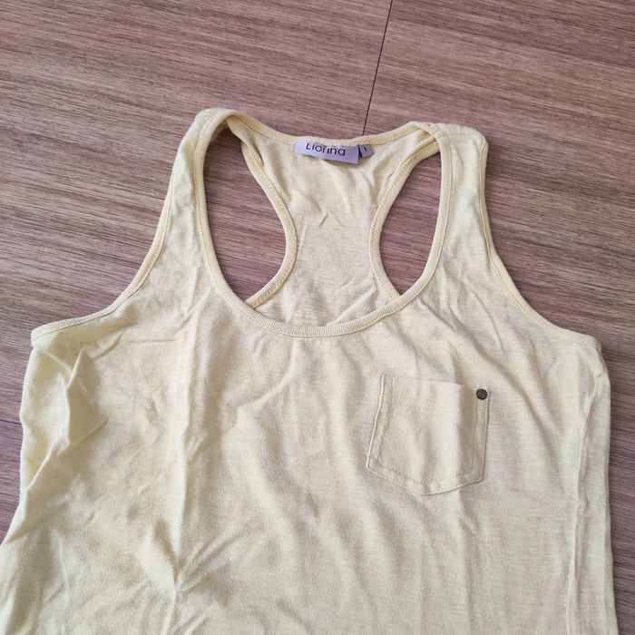 ☀️ Débardeur Jaune Pastel - Taille S (T1) - photo numéro 3