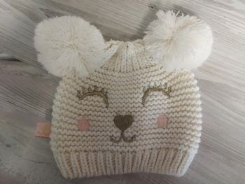 Bonnet fille 3/18 mois