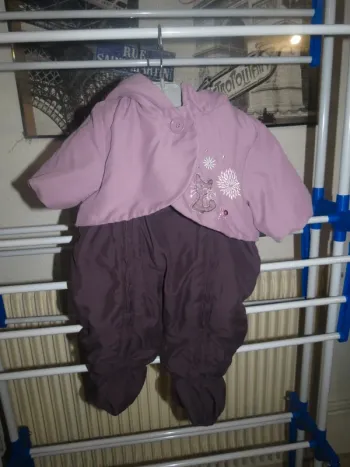 Combinaison 1 mois fille 