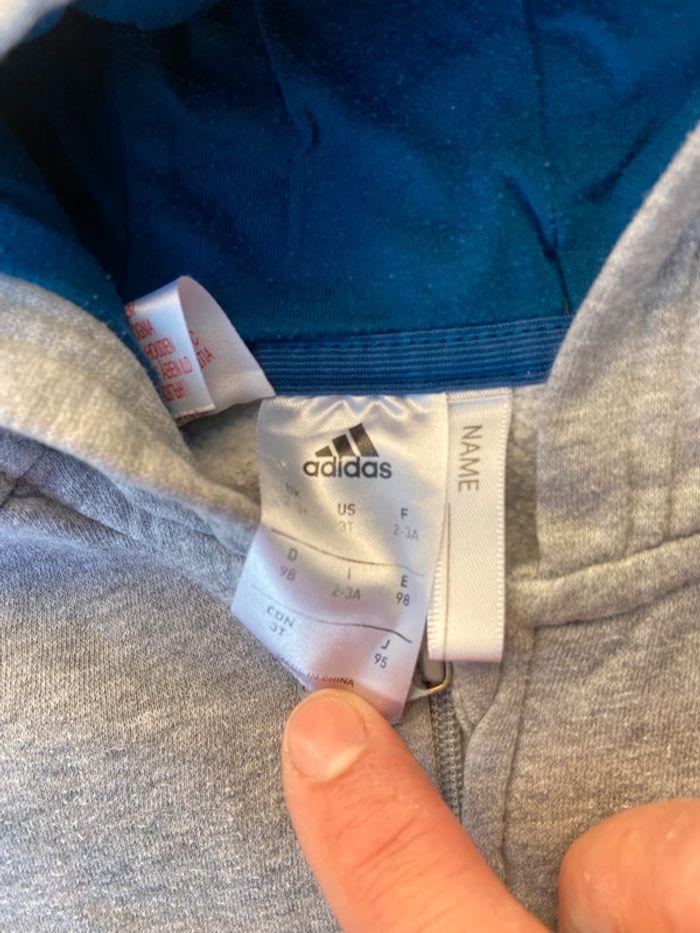 Ensemble jogging garçon 24 mois adidas - photo numéro 2