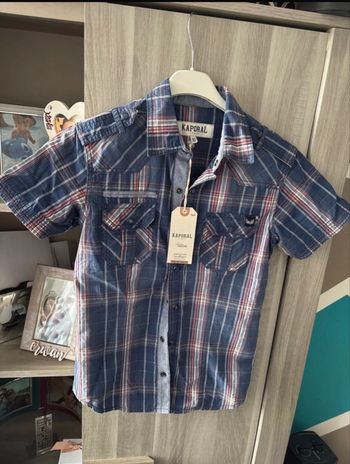 Chemises manche courte garçon