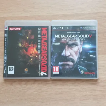 Lot 2 Jeux ps3 Metal Gear Solid