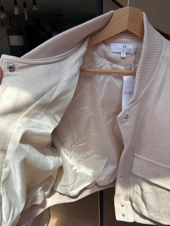 Veste bomber à épaulette - photo numéro 7