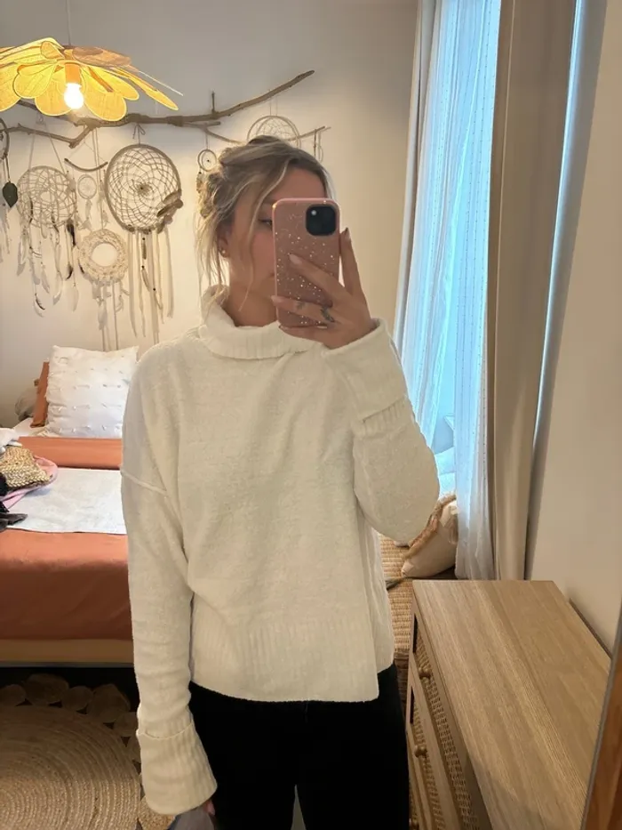 Pull blanc