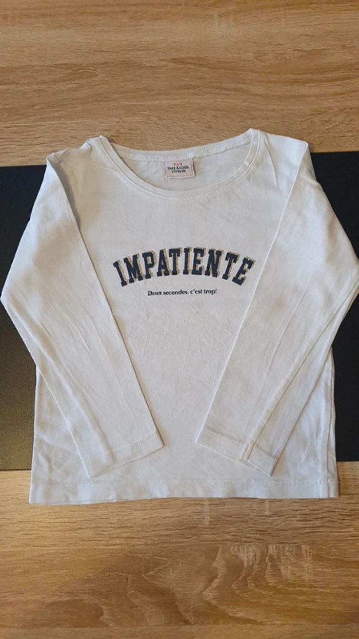 Lot de 2 tee-shirts manches longues 3 ans - photo numéro 5