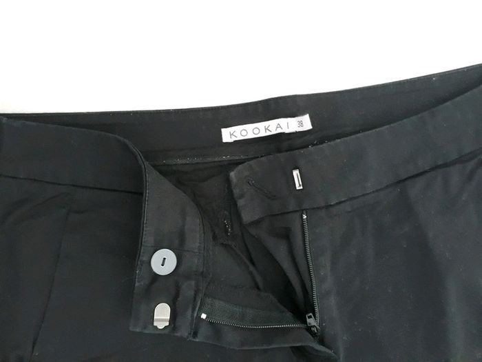 Short bermuda noir Kookai taille 38 - photo numéro 4