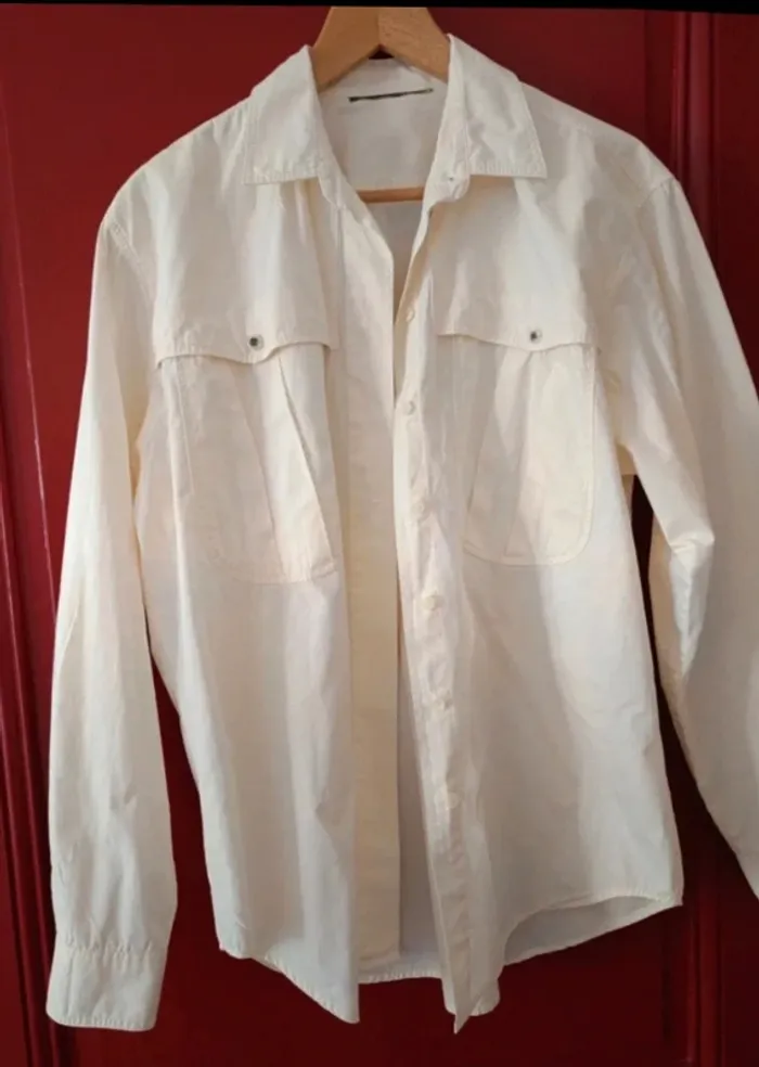 Superbe chemise surchemise vintage 100% coton
 taille 40-44