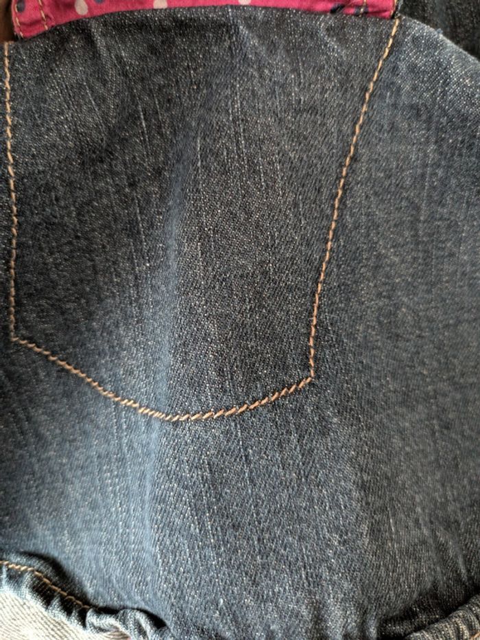 Jupe 6 ans fille broderie fleur kenzo hiver ou été - photo numéro 6