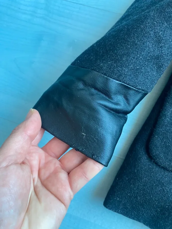 Manteau duffle-coat gris anthracite fille marese 4 ans - photo numéro 6
