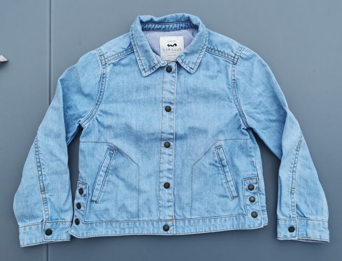 Veste en jeans 8 ans fille Cyrillus