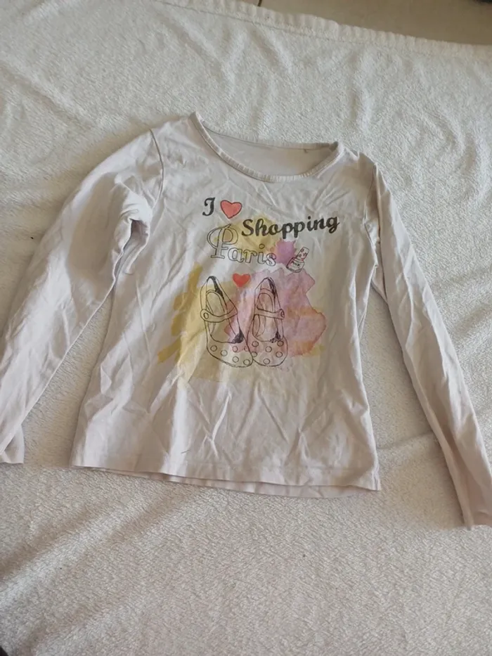 T-shirt blanc 8 ans Orchestra