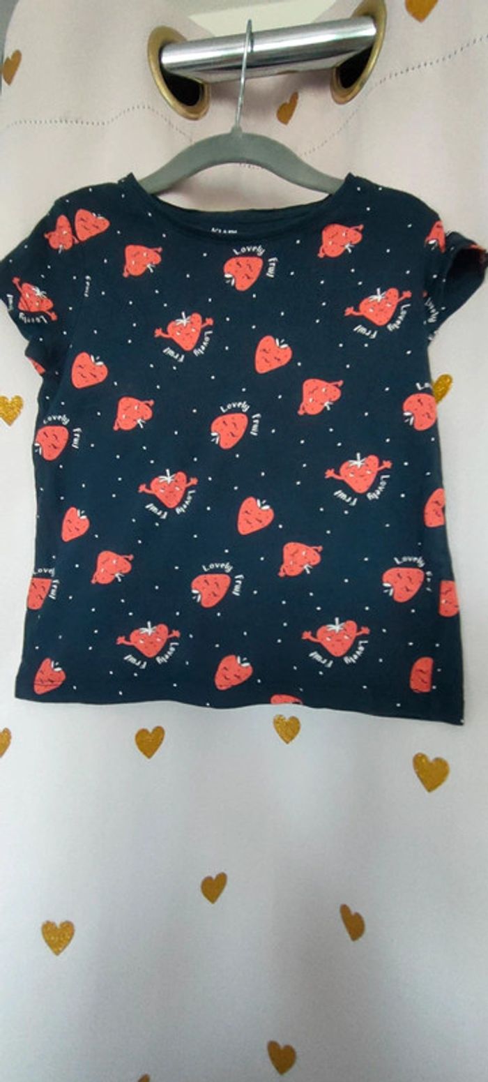 Tee shirt fraise