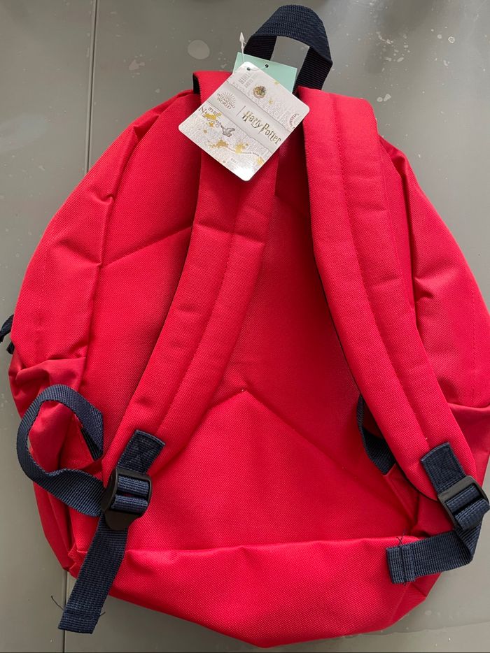 Grand sac à dos cartable Harry Potter rouge - photo numéro 4