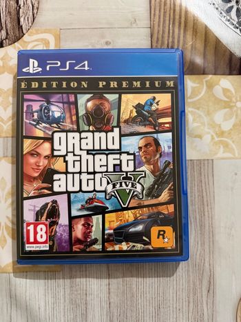 Jeux ps4 GTA 