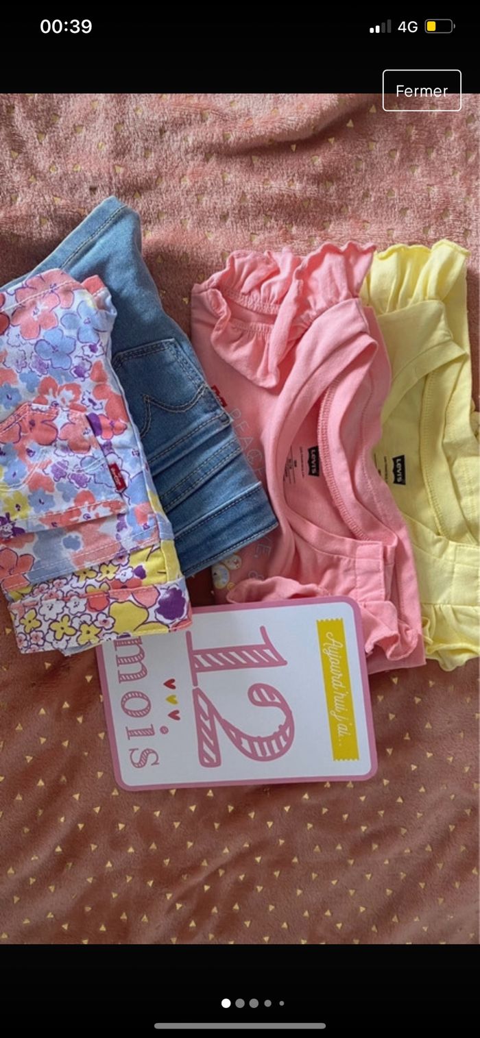 Lot vêtement fille
