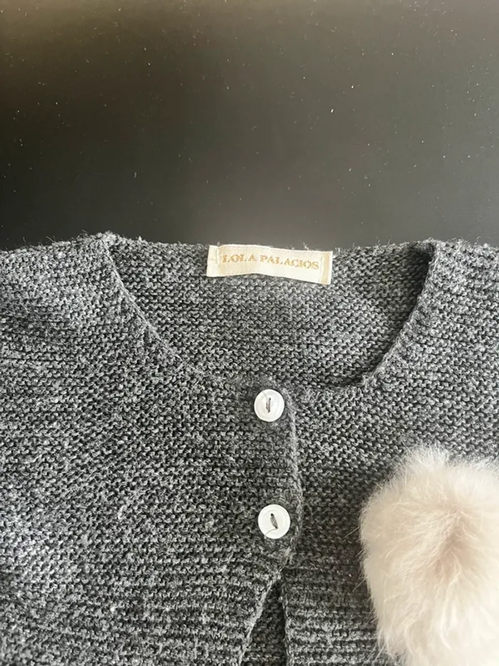 Gilet fin taille 2 ans (taille petit plutôt 12 mois) - photo numéro 2