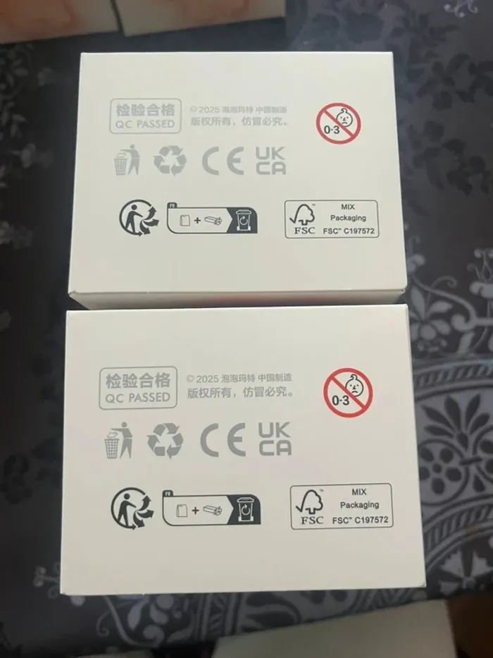 lot de 2 labubu big into energy – pop mart – authentique avec facture - photo numéro 6