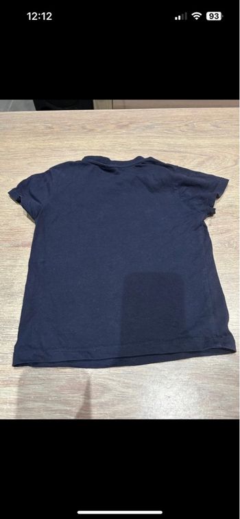 Teeshirt manches courtes bleu marine héros Marvel 5 ans