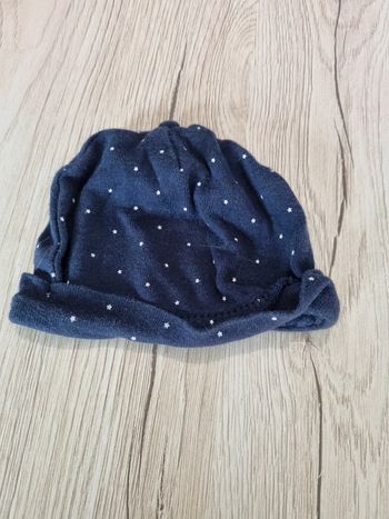 Bonnet bébé naissance étoile