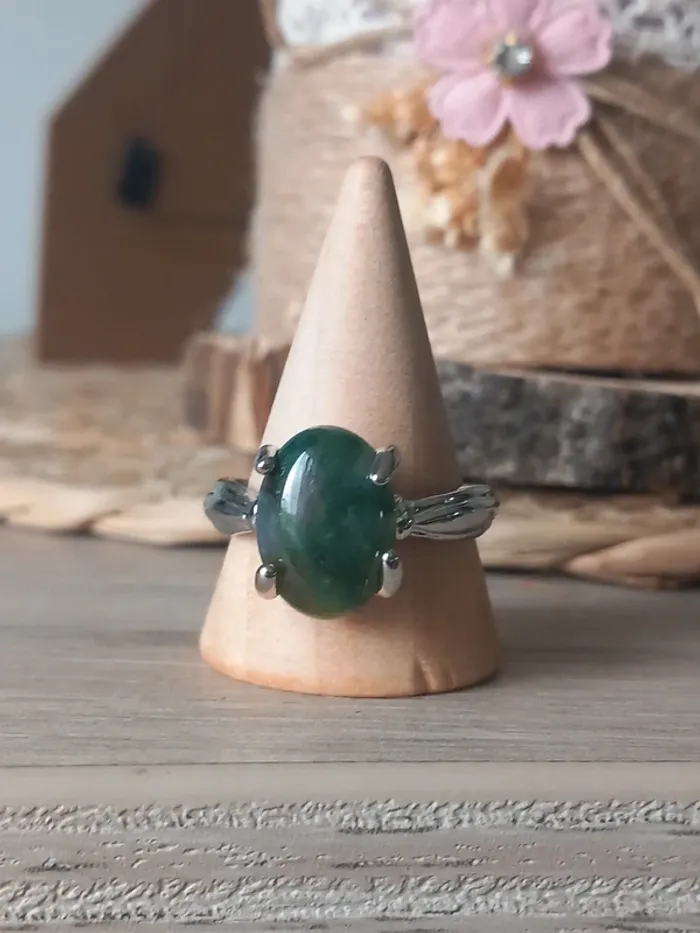 Bague en pierre naturelle taille 18 (58) - photo numéro 2