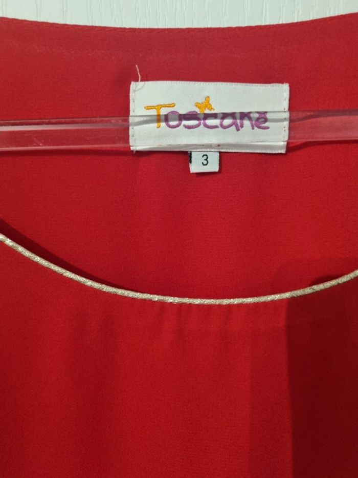 Robe fluide rouge toscane - photo numéro 6