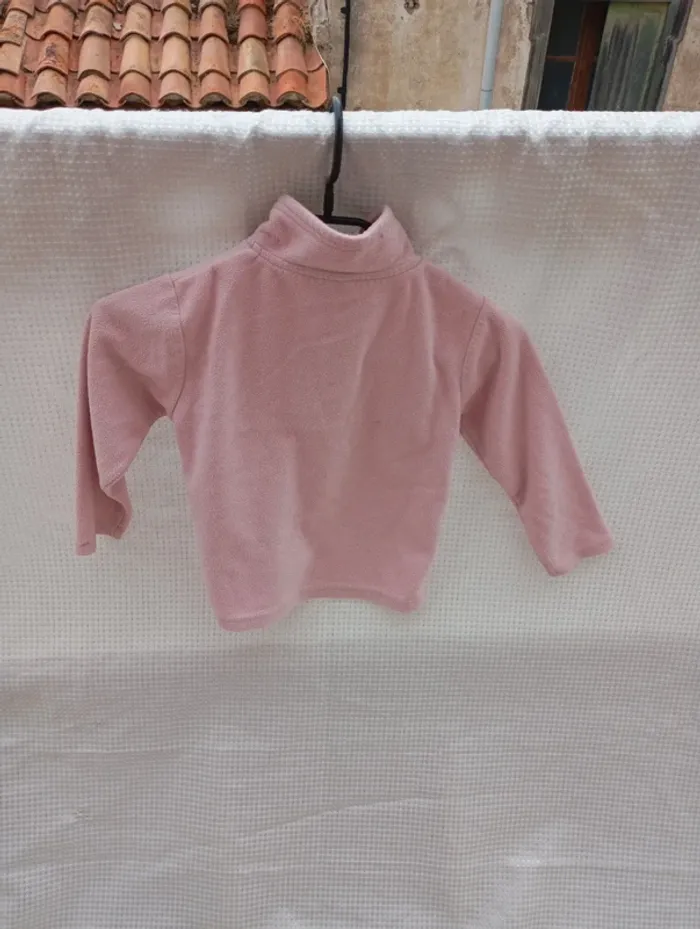 Pull polaire rose Pick Ouic, 4 ans - photo numéro 2