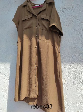 Robe chemise fluide