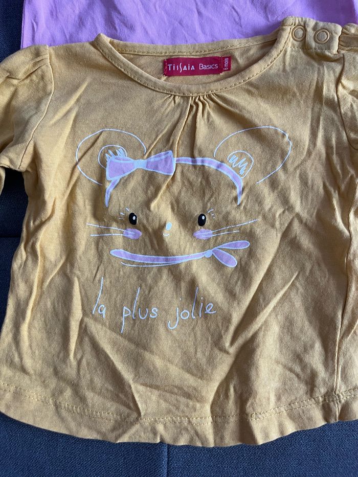 T-shirts ML 6 mois - photo numéro 2