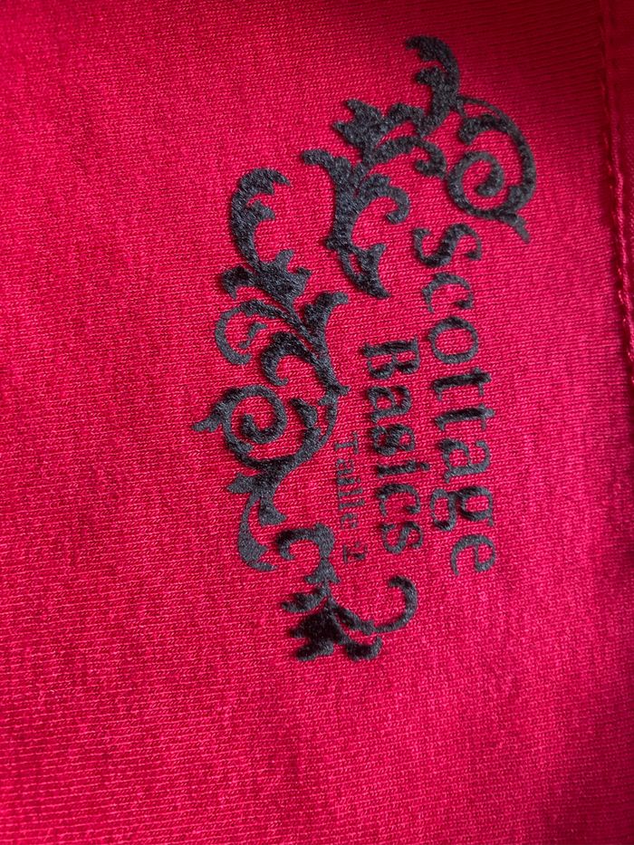 T-shirt polo framboise taille 2 Scottage - photo numéro 4