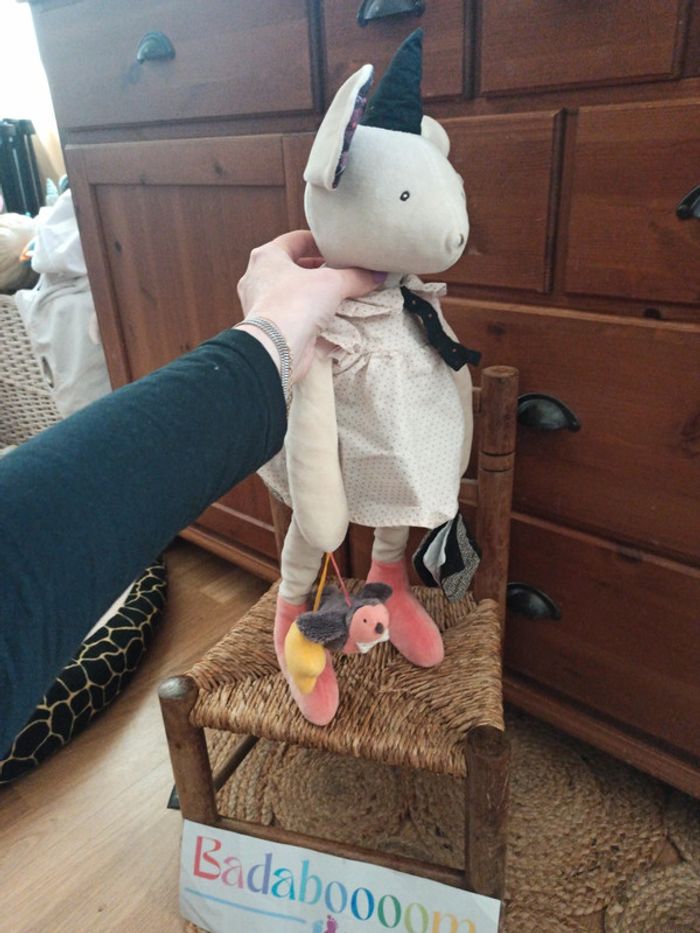 peluche d'activités grande souris il était une fois moulin roty - photo numéro 4